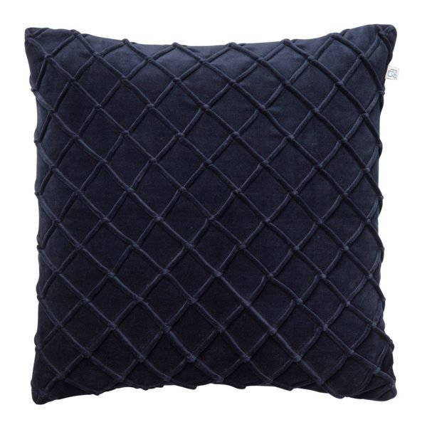 Chhatwal & Jonsson Deva Velvet Tyynynpäällinen Navy 50x50 Cm