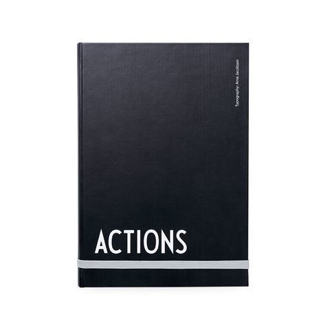 Design Letters Muistikirja - Actions A5