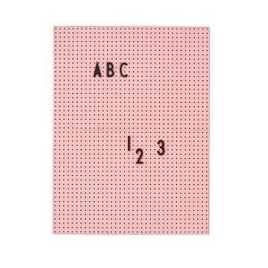 Design Letters Muistitaulu A4 Pinkki