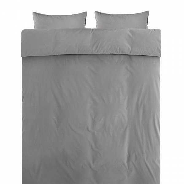 Hemtex Smooth Eco Bedset Pussilakanasetti Harmaa 230x220 Cm