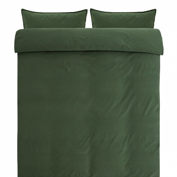 Hemtex Smooth Eco Bedset Pussilakanasetti Keskivihreä 230x220 Cm