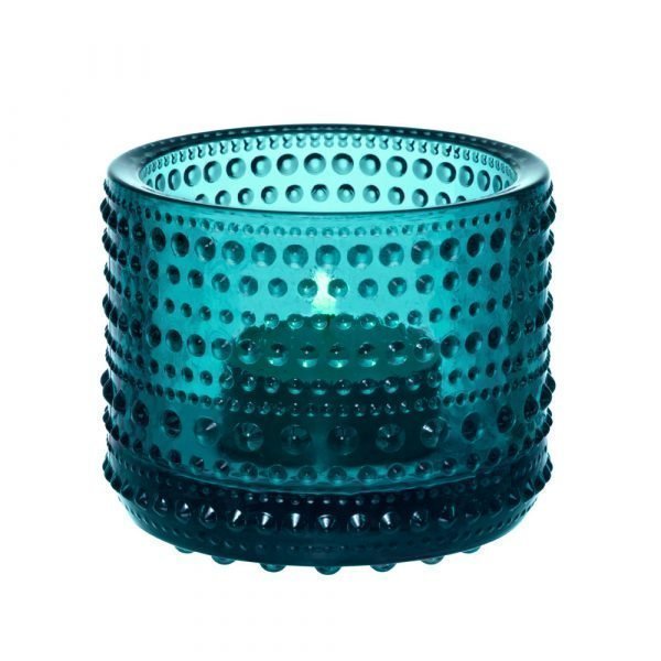 Iittala Kastehelmi Kynttilälyhty Merensininen 64 Mm