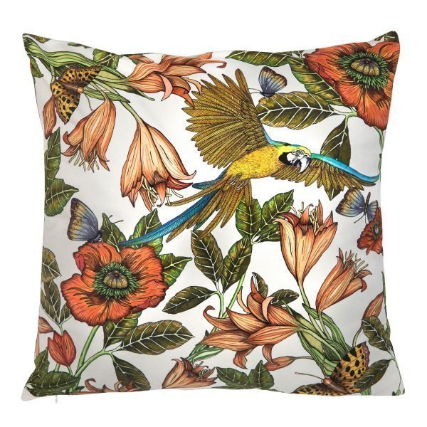 Nadja Wedin Design Parrot Tyynynpäällinen Offwhite 48x48 Cm