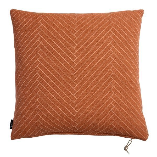 Oyoy Fluffy Herringbone Tyyny Caramel 50x50 Cm